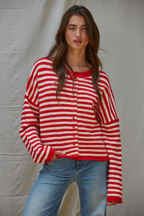 Channel Knit Cardigan