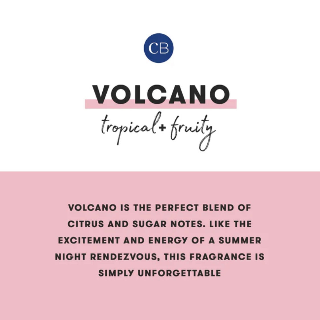 #18 Volcano White Signature Candle
