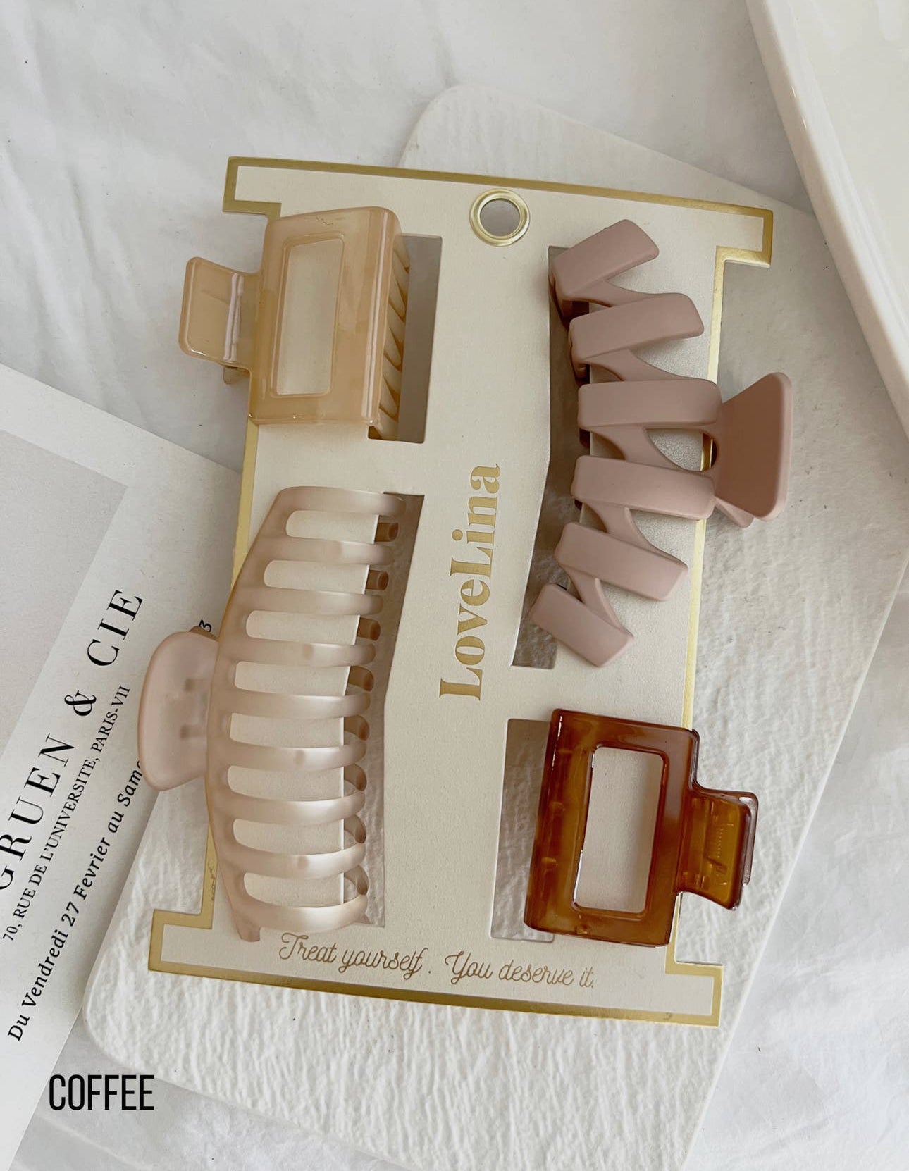4-Pack Hair Clips