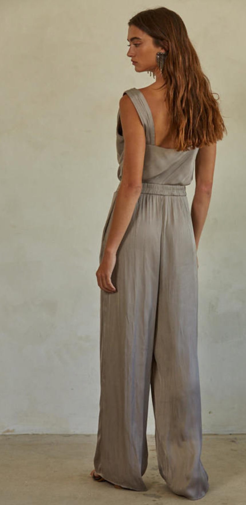 Erin Satin Jumpsuit