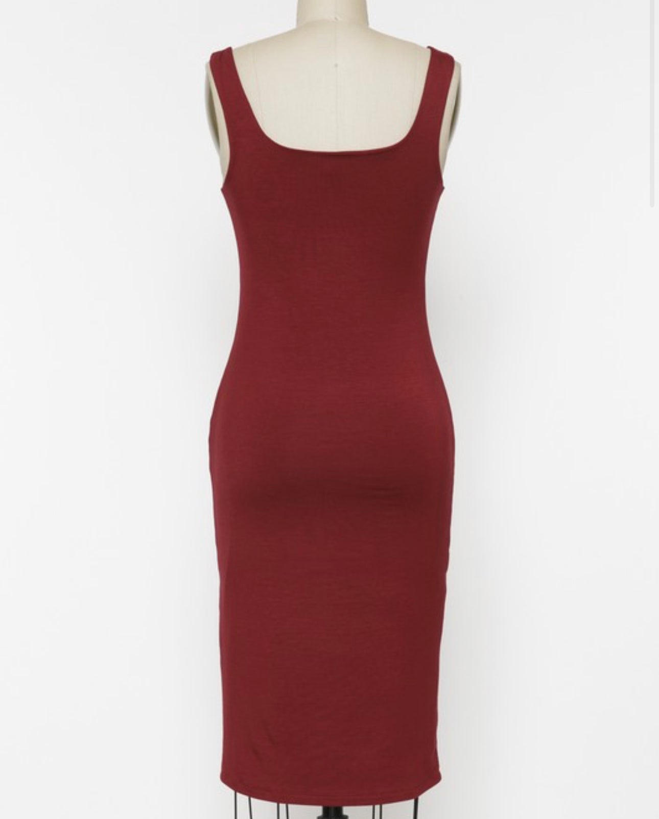 Fitted Midi Dress