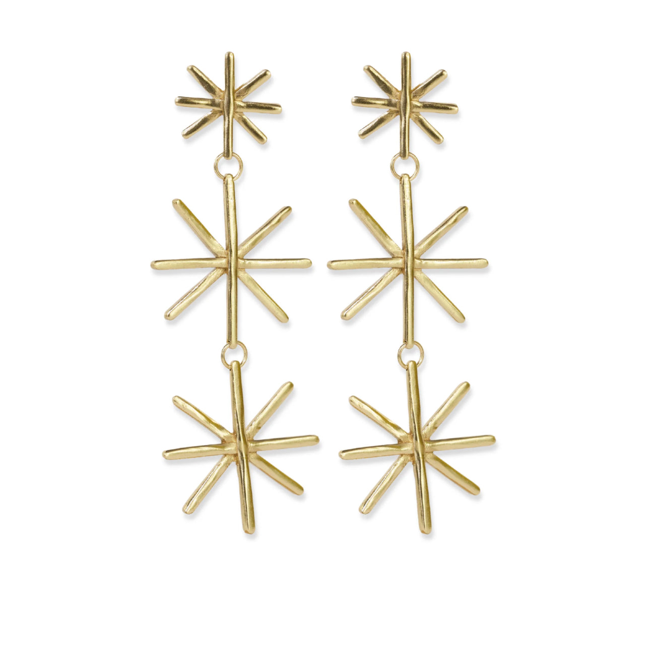 Mya Brass Earrings