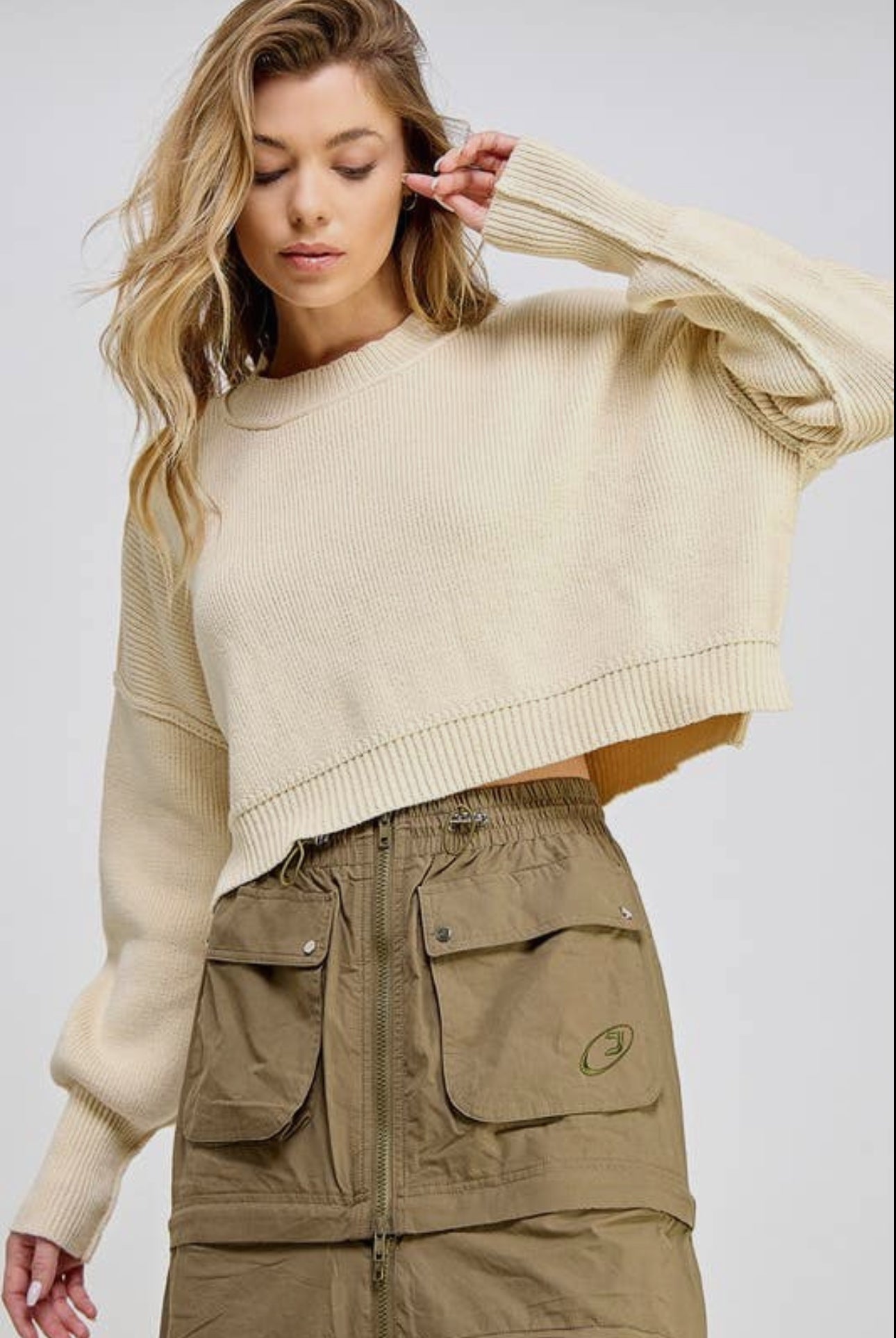 Easy Street Crop Pullover