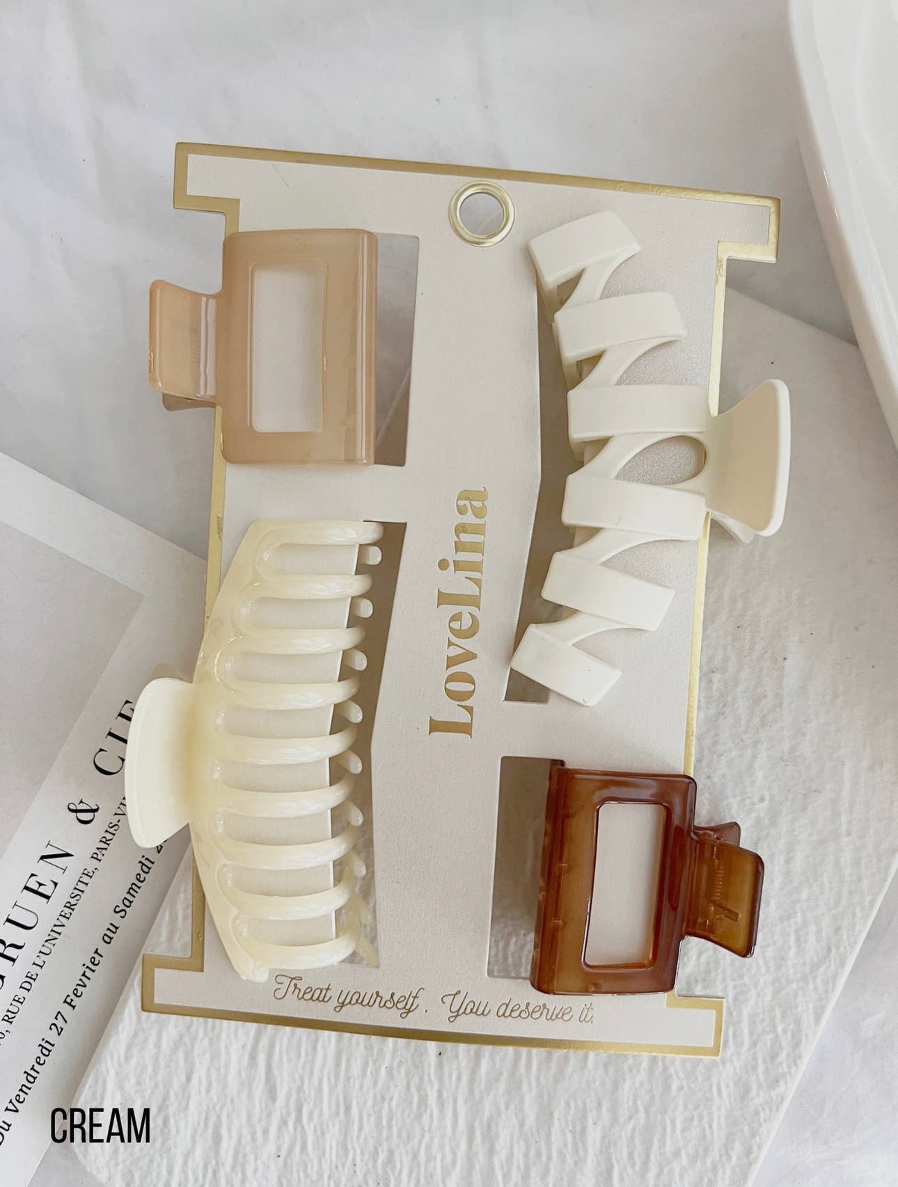 4-Pack Hair Clips