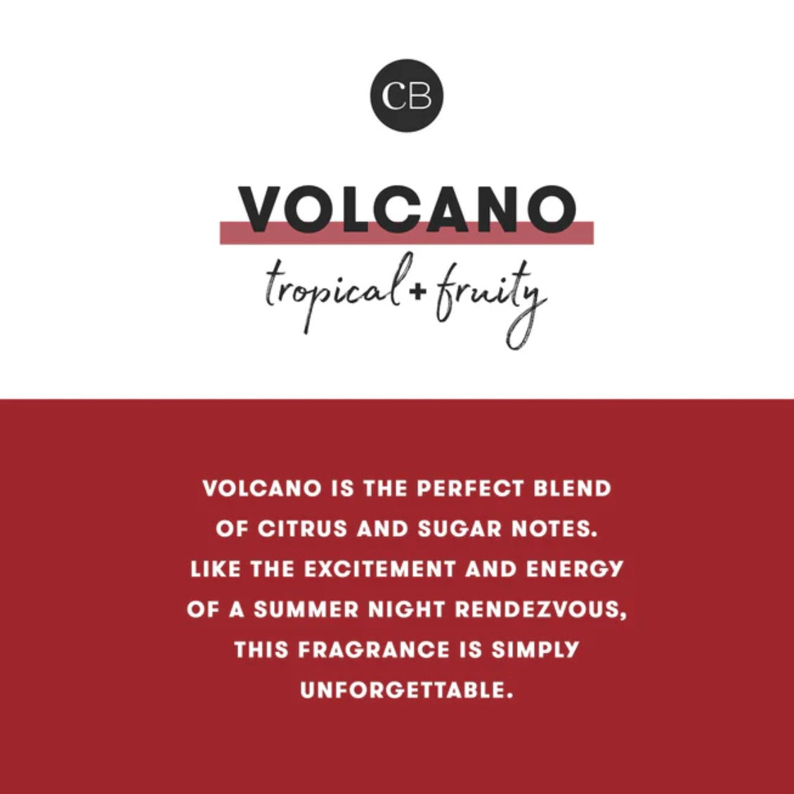 #18 Volcano Signature White Jumbo Candle
