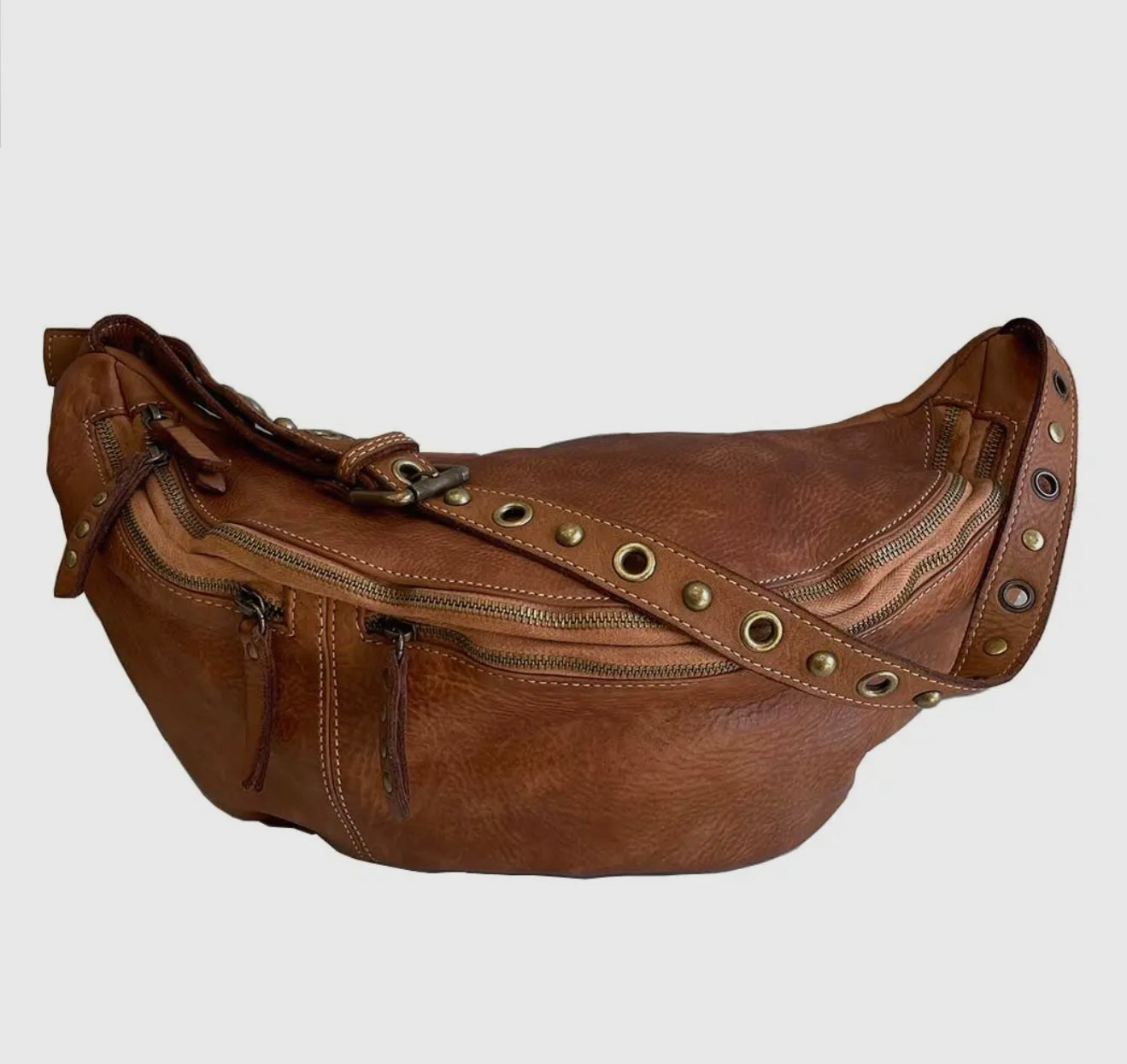 Bella Large Leather Sling Bag