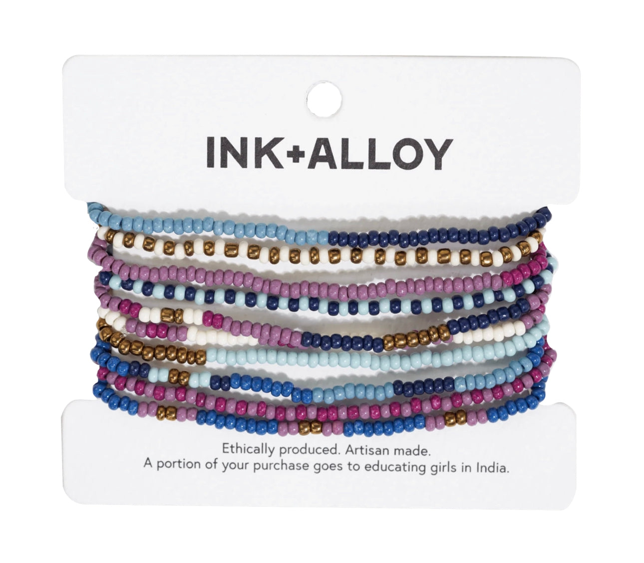 10 Strand Beaded Bracelet