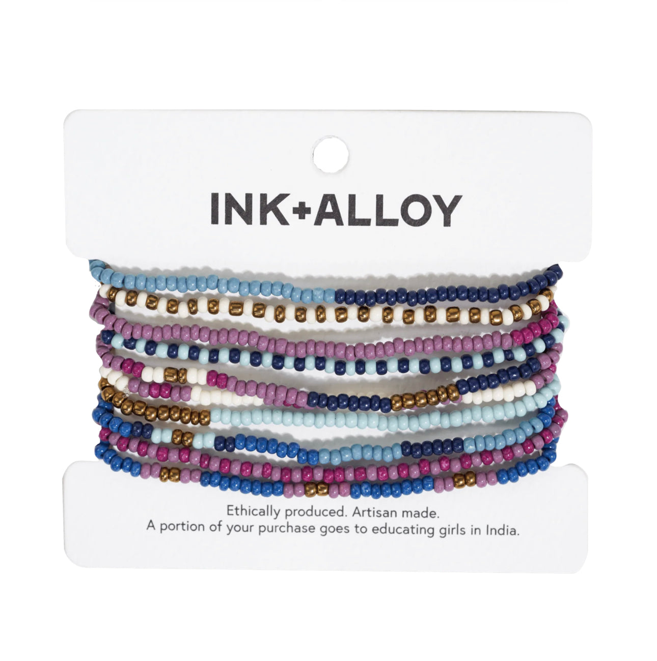 10 Strand Beaded Bracelet