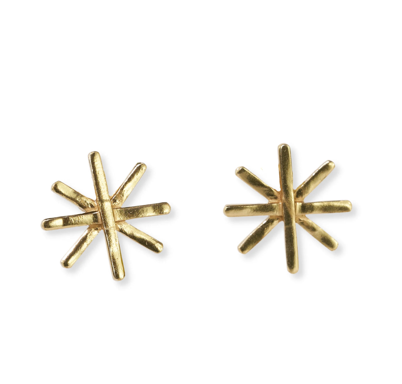 Mya Brass Earrings