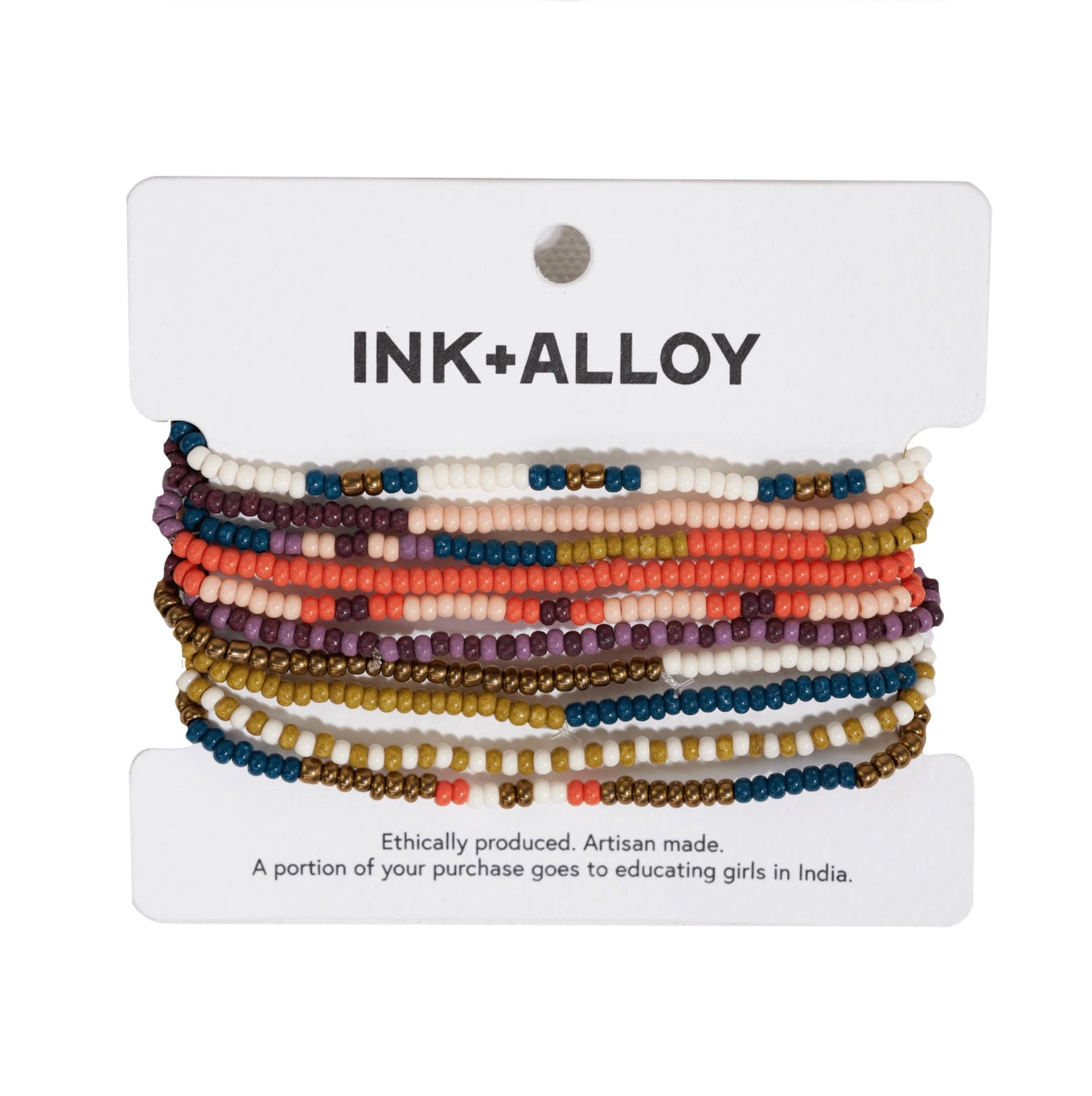 10 Strand Beaded Bracelet