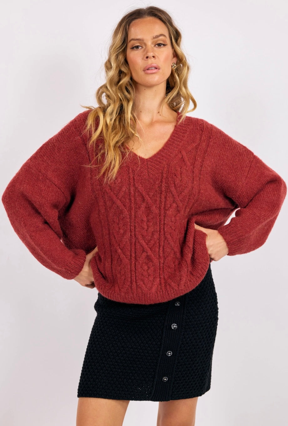 Estella V Neck Sweater