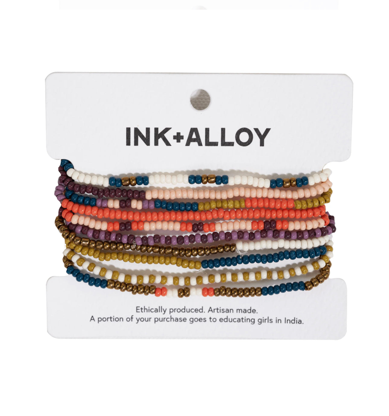 10 Strand Beaded Bracelet
