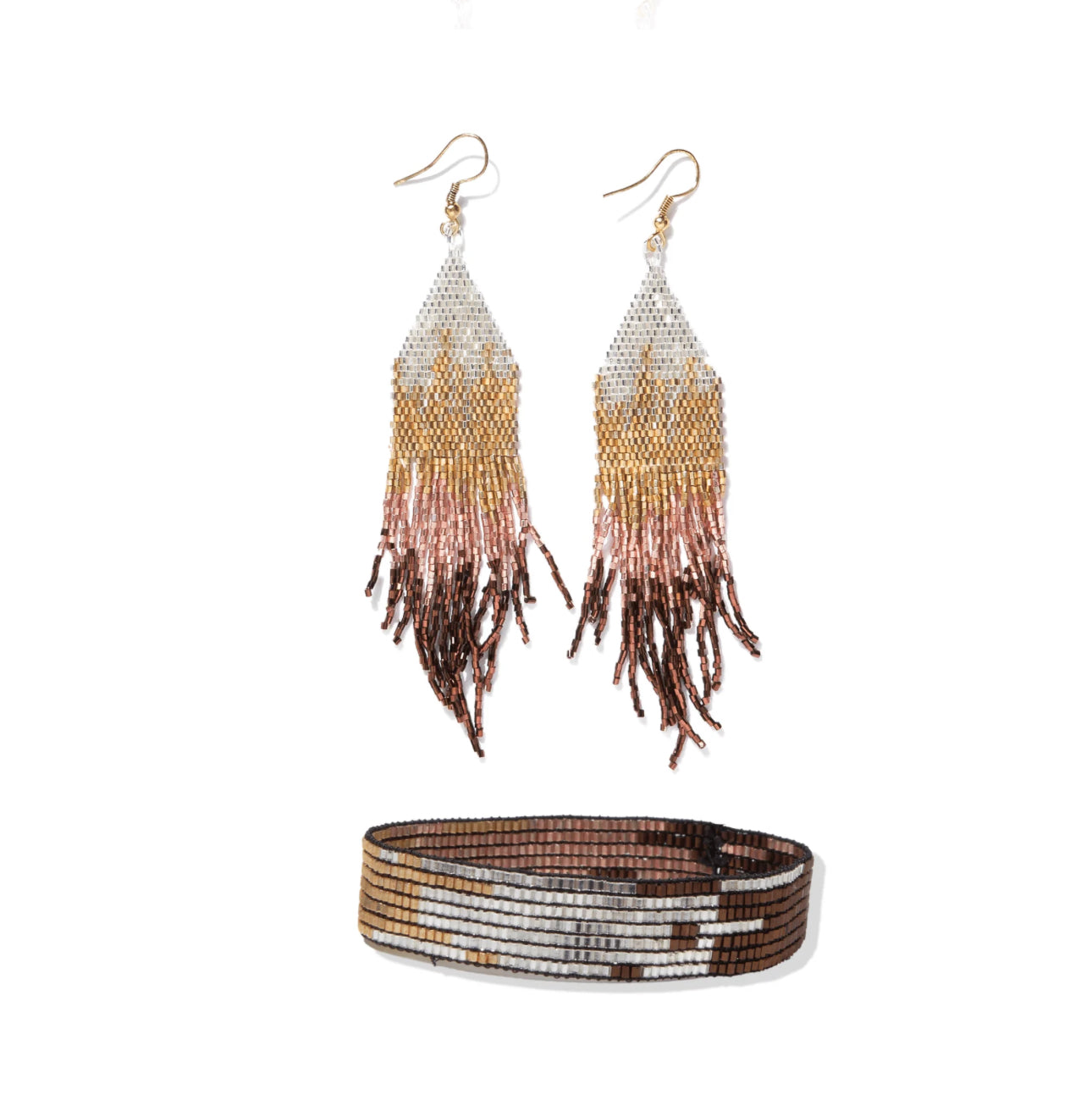 Brittany + Kenzie Earrings And Bracelet Set
