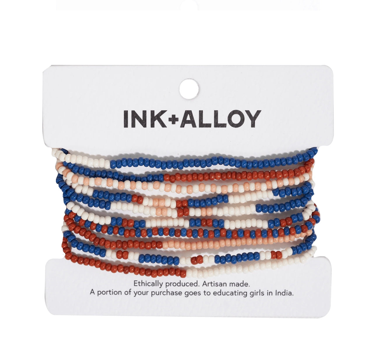 10 Strand Beaded Bracelet