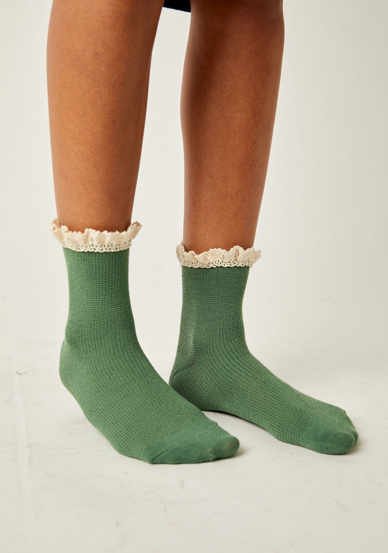 Beloved Waffle Knit Ankle Socks