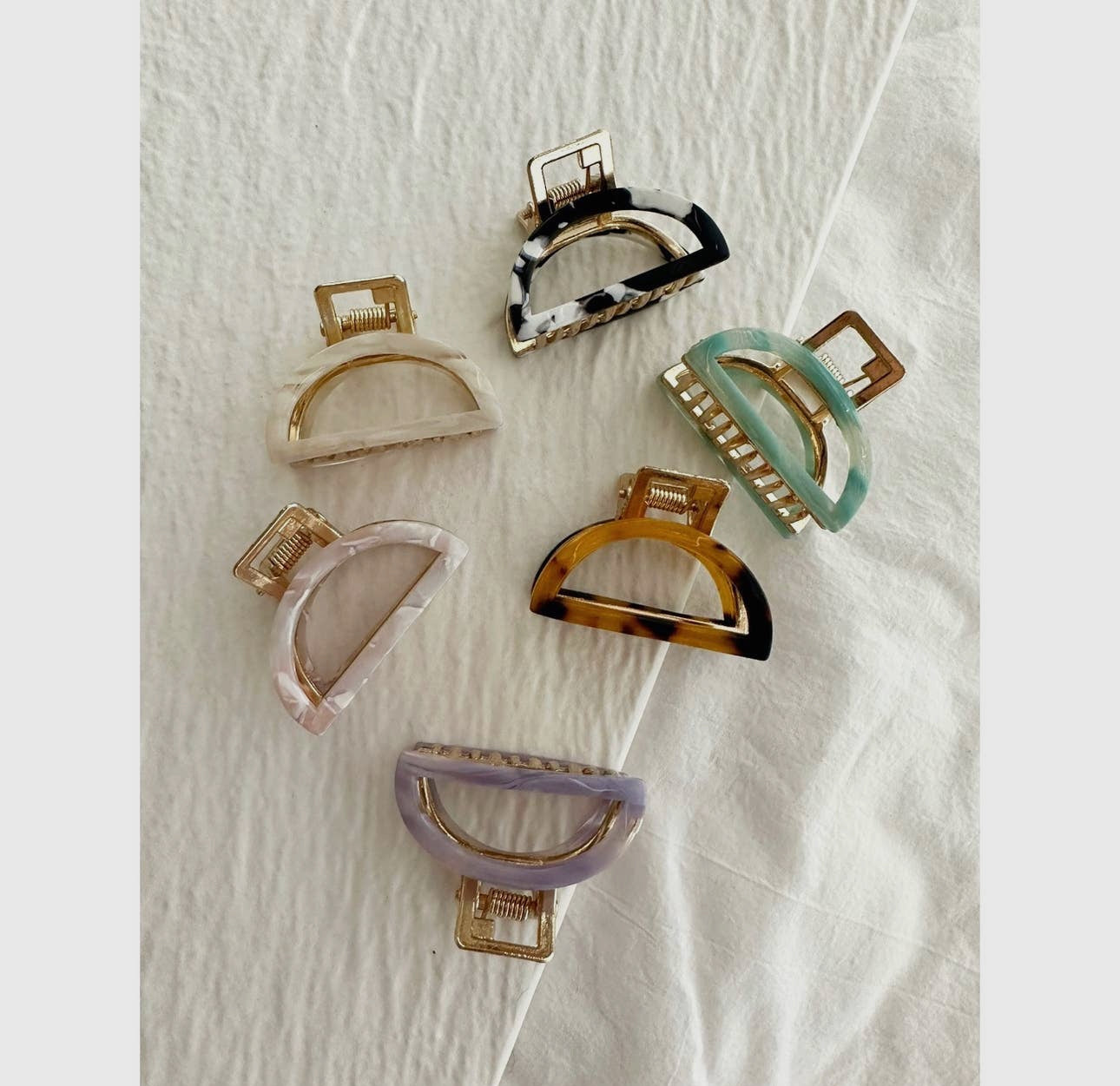 Half Moon Mini Hair Clip