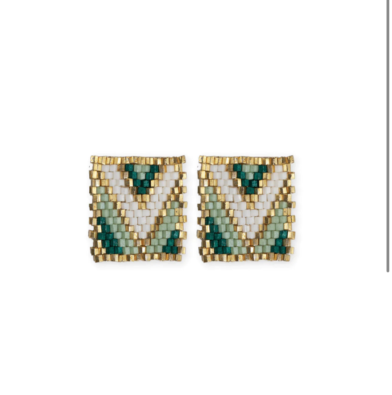 Kallie Rectangle Post Earrings