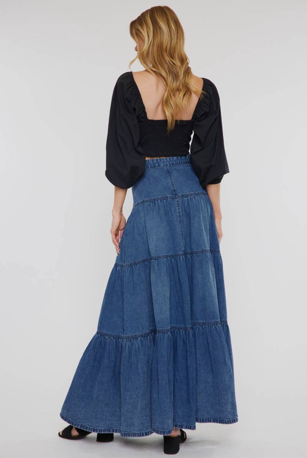 Maxi Denim Skirt
