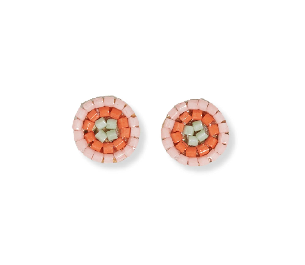Rowan Circle Beaded Studs