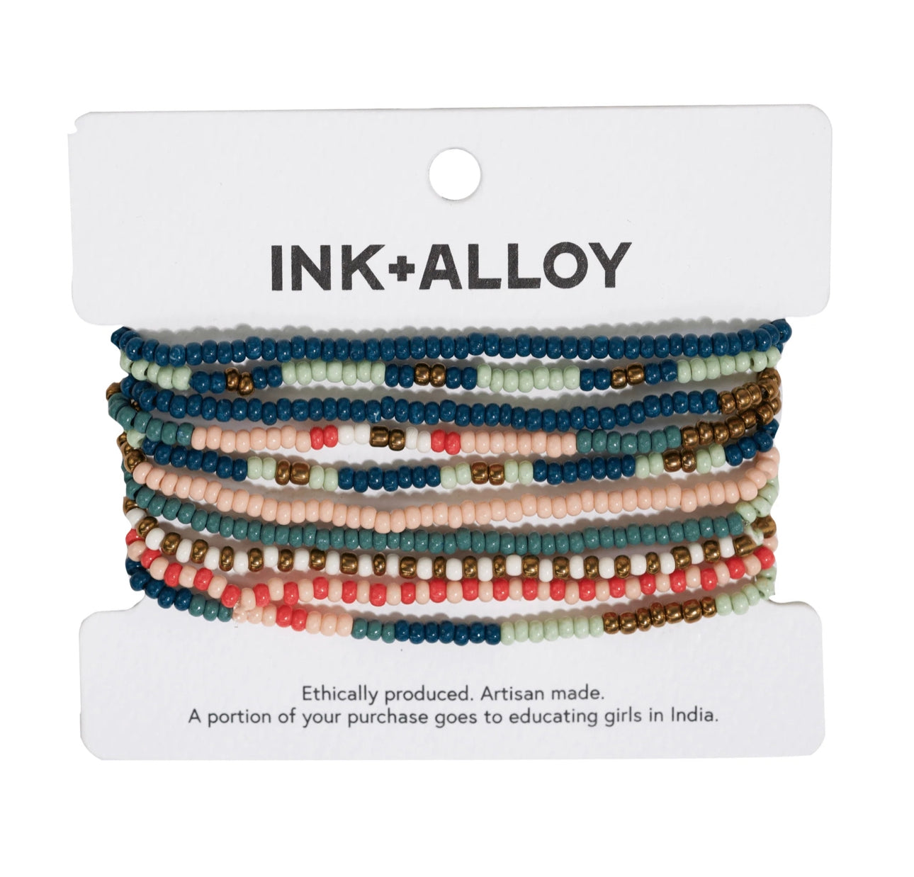 10 Strand Beaded Bracelet