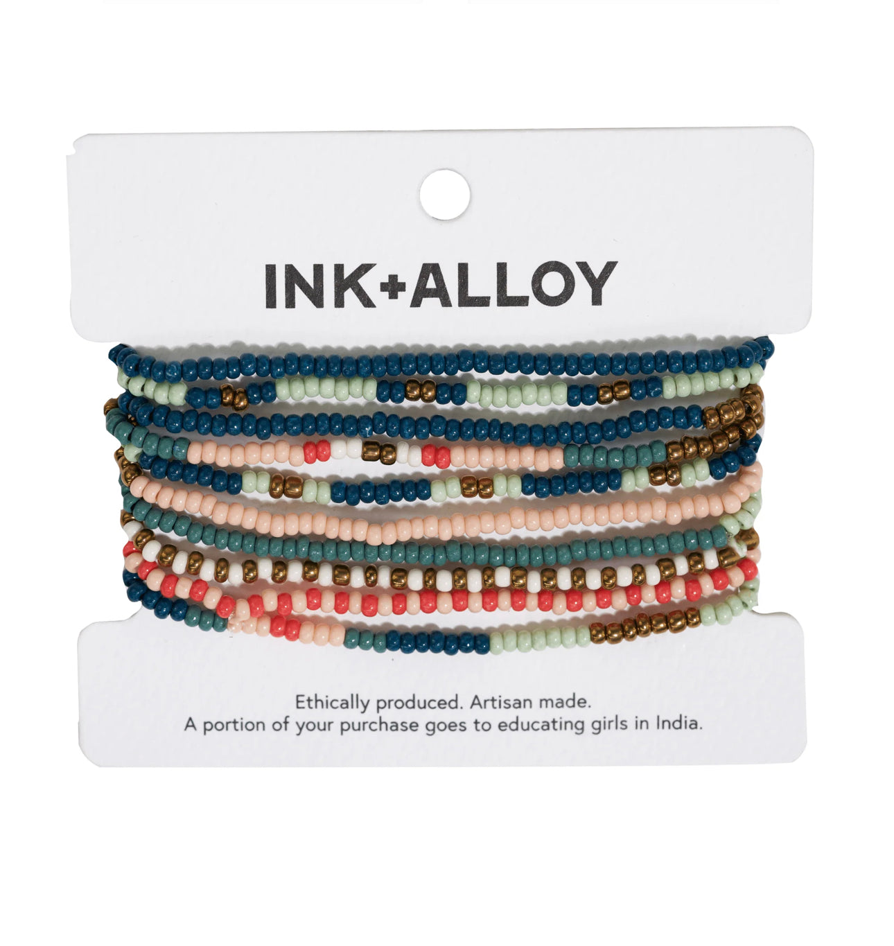 10 Strand Beaded Bracelet