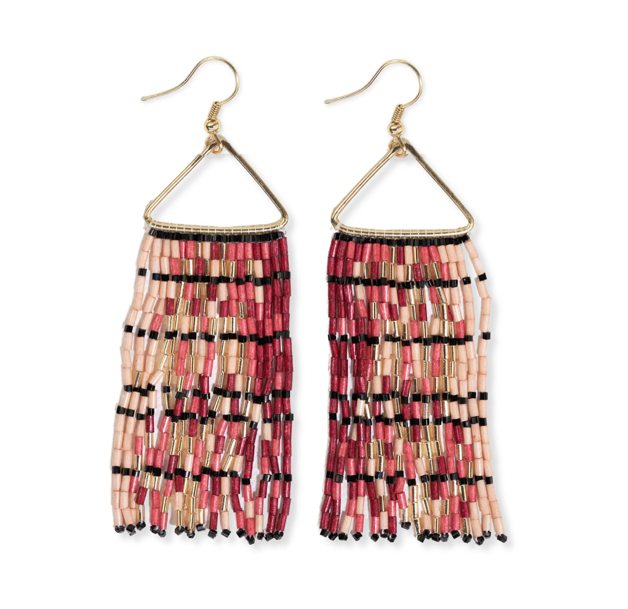 Patricia Mixed Fringe Earrings