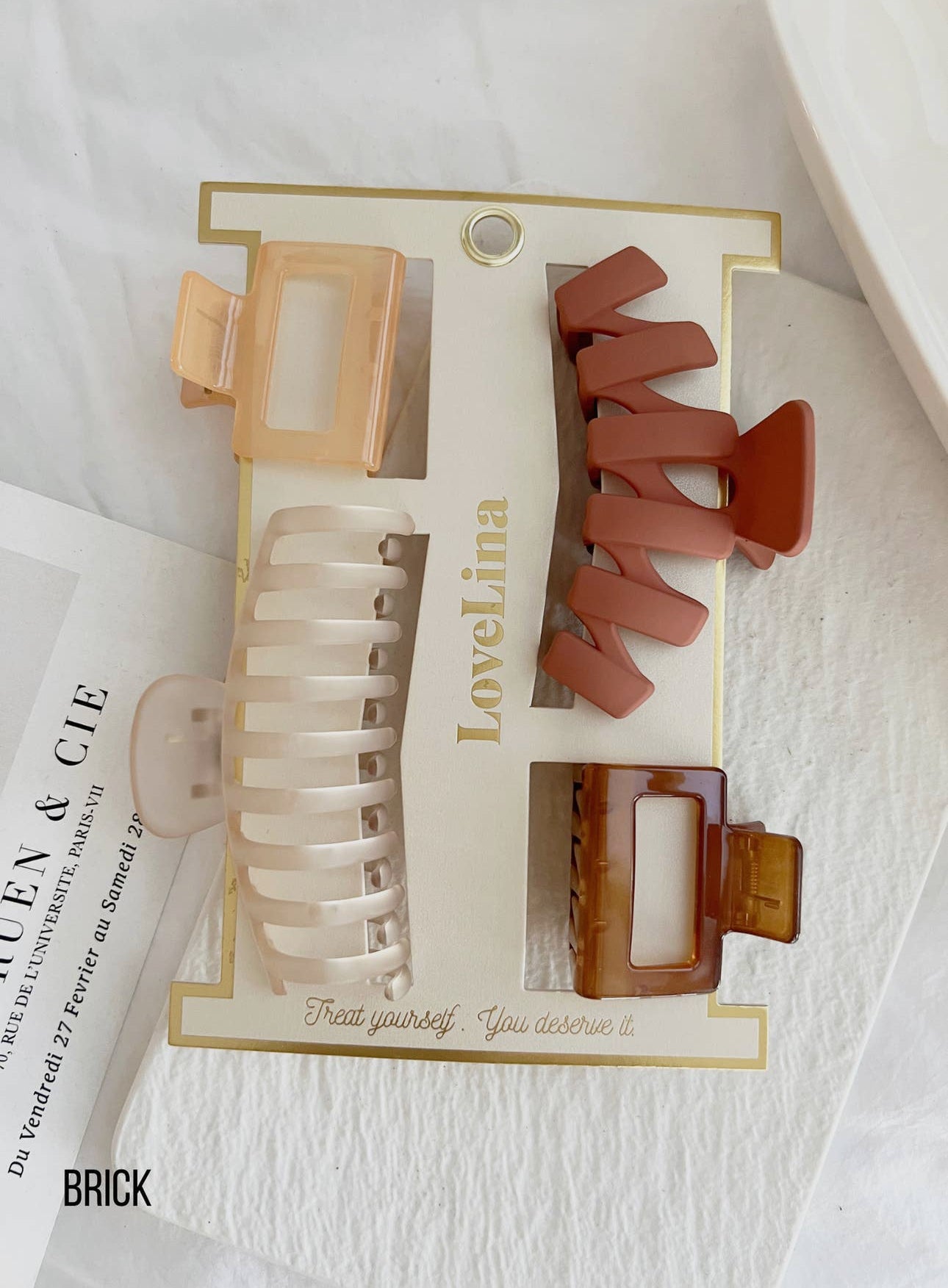 4-Pack Hair Clips