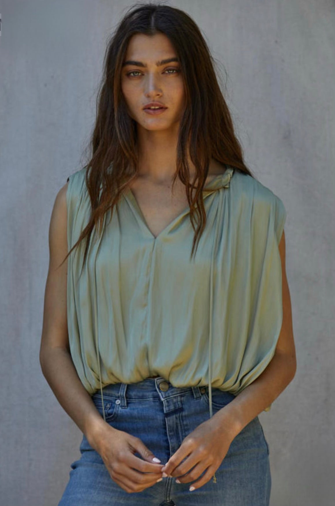 Serene Satin Top