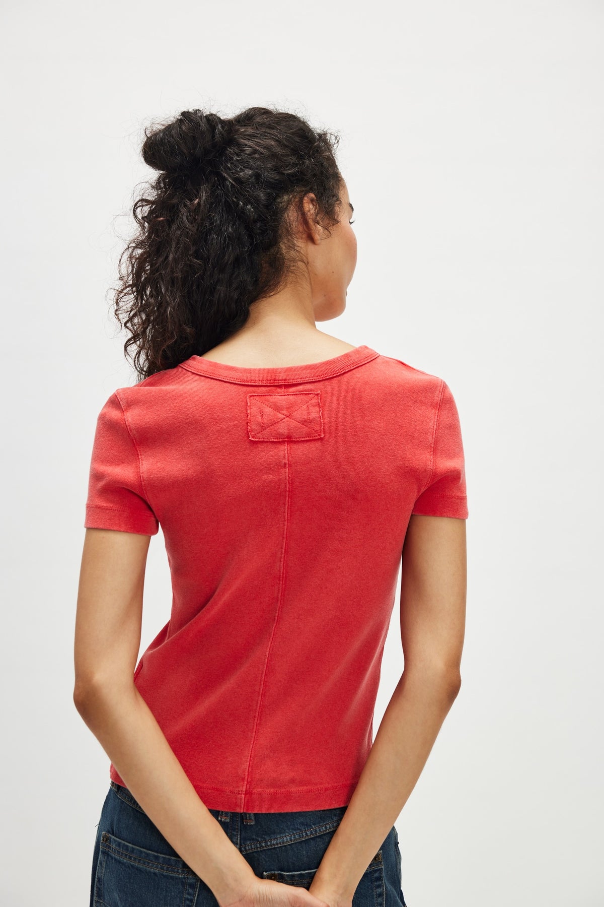 WTF Atlas Crew Tee/ Racing Red