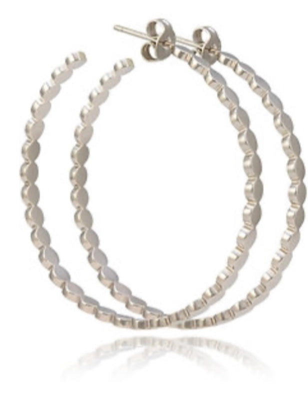 Dot Hoop Earrings