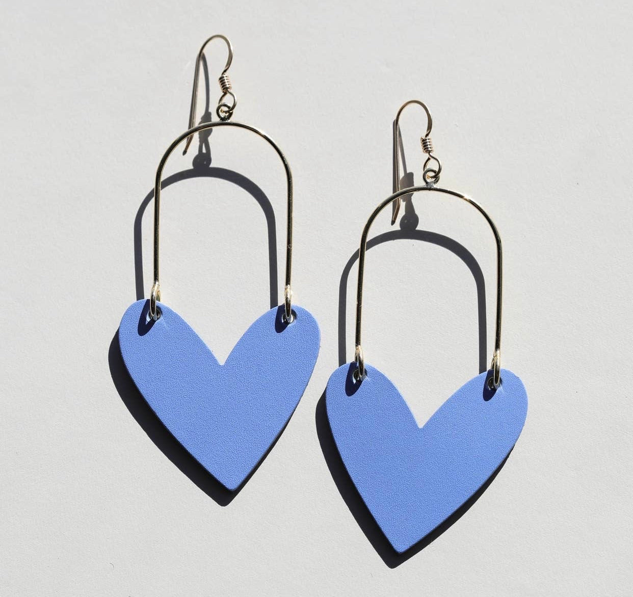 Sweetheart Leather Earrings