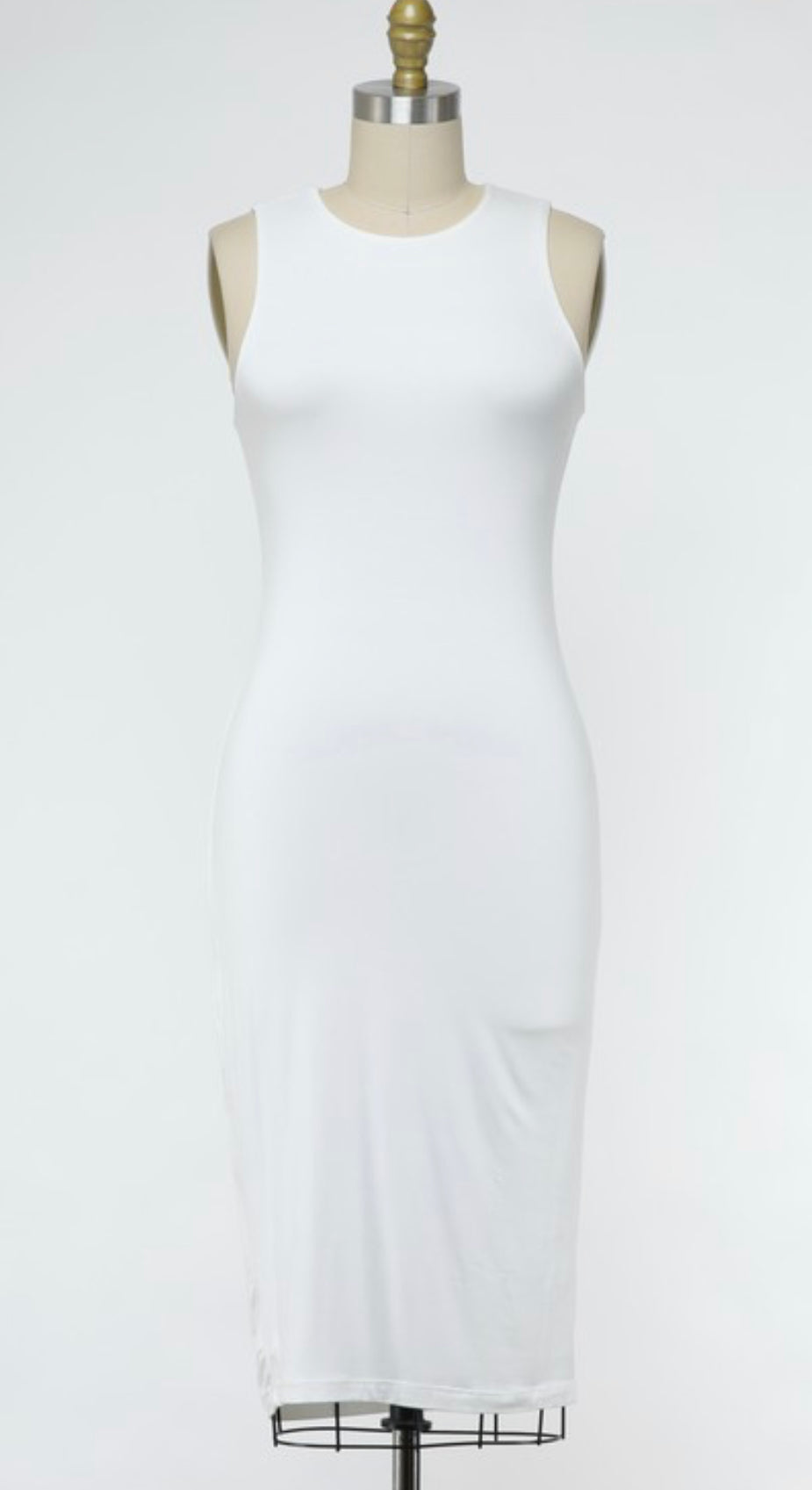 Fitted Midi Dress