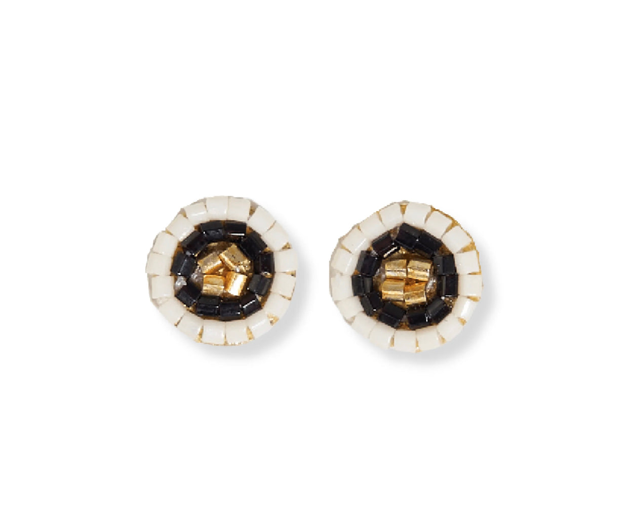 Rowan Circle Beaded Studs