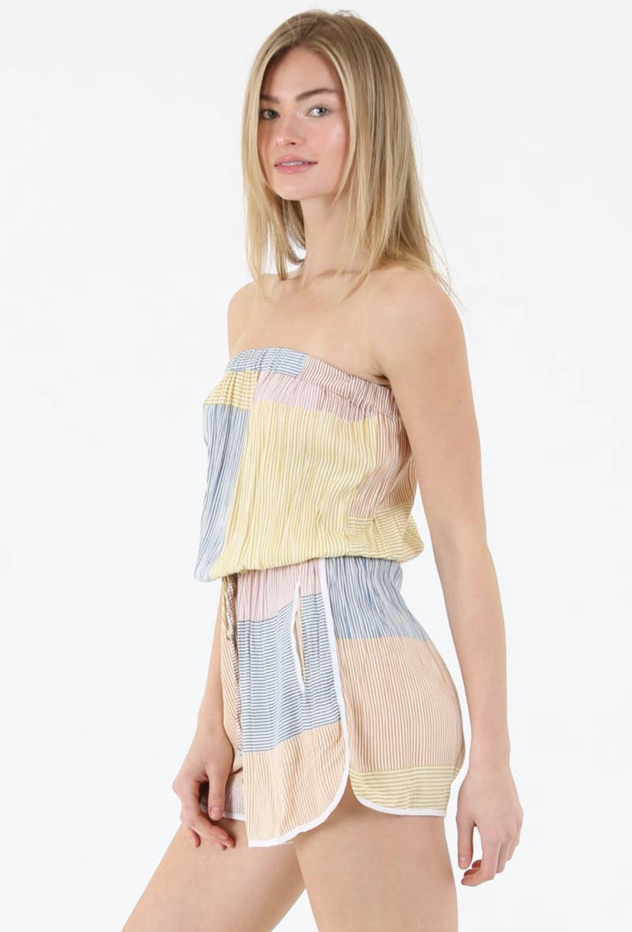 Strapless Romper