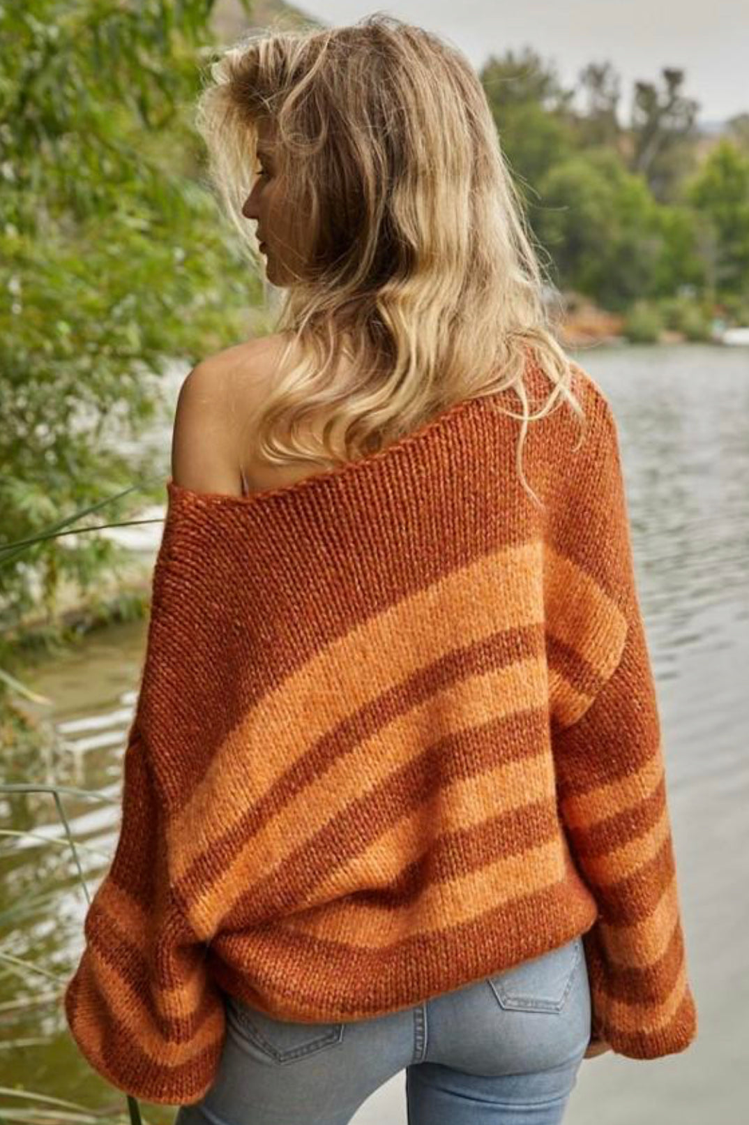 Autumn Striped Sweater