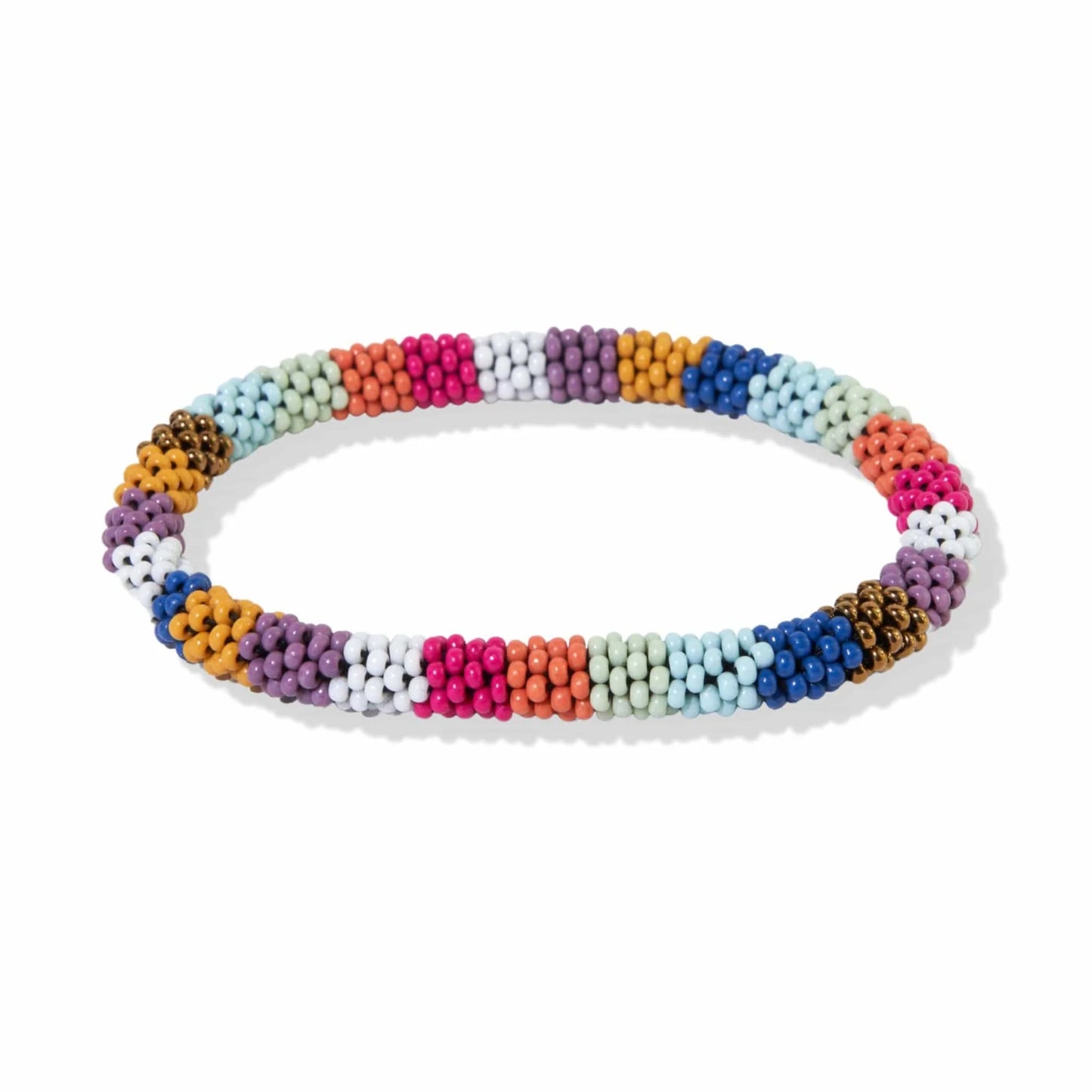 Multi Stripe Slide and Stack Bracelet