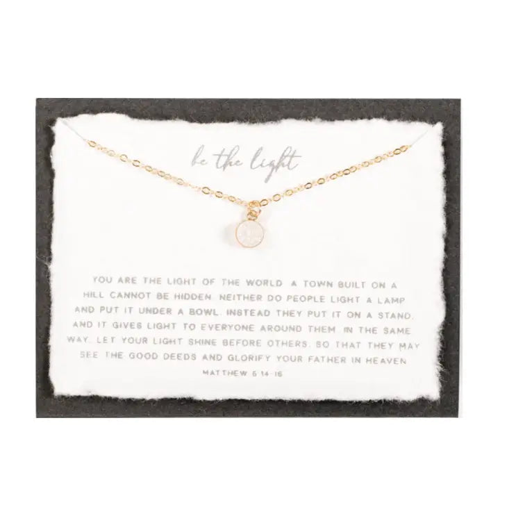 Be The Light Necklace
