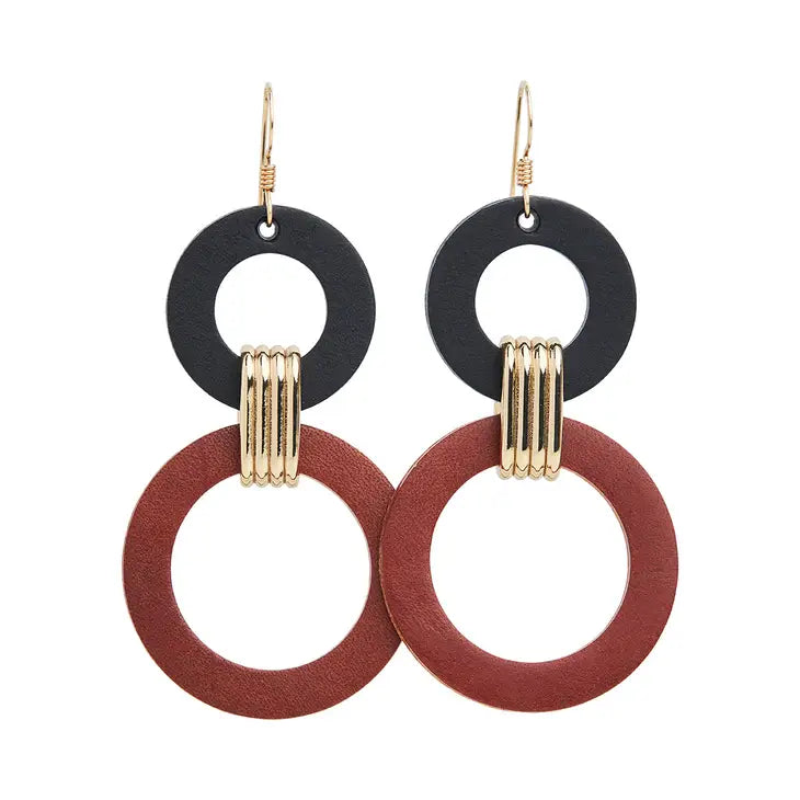 Black Colorblock Sloans