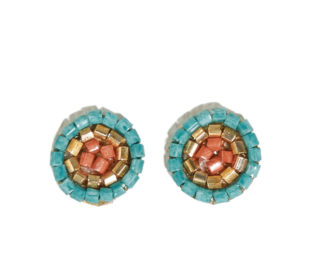 Rowan Circle Beaded Studs