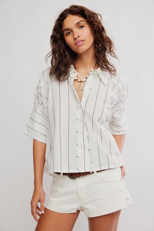Seaside Cotton stripe Shirt