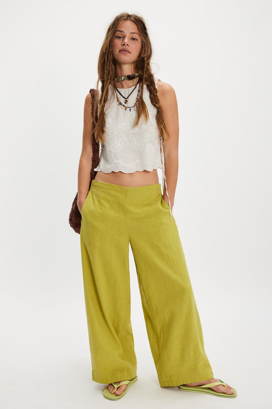 Demi Cotton linen Pants