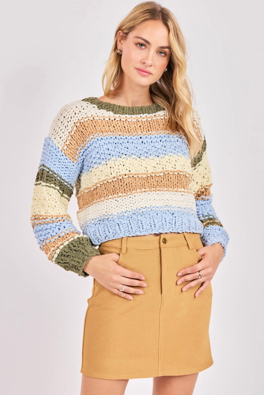 Secret garden chunky sweater