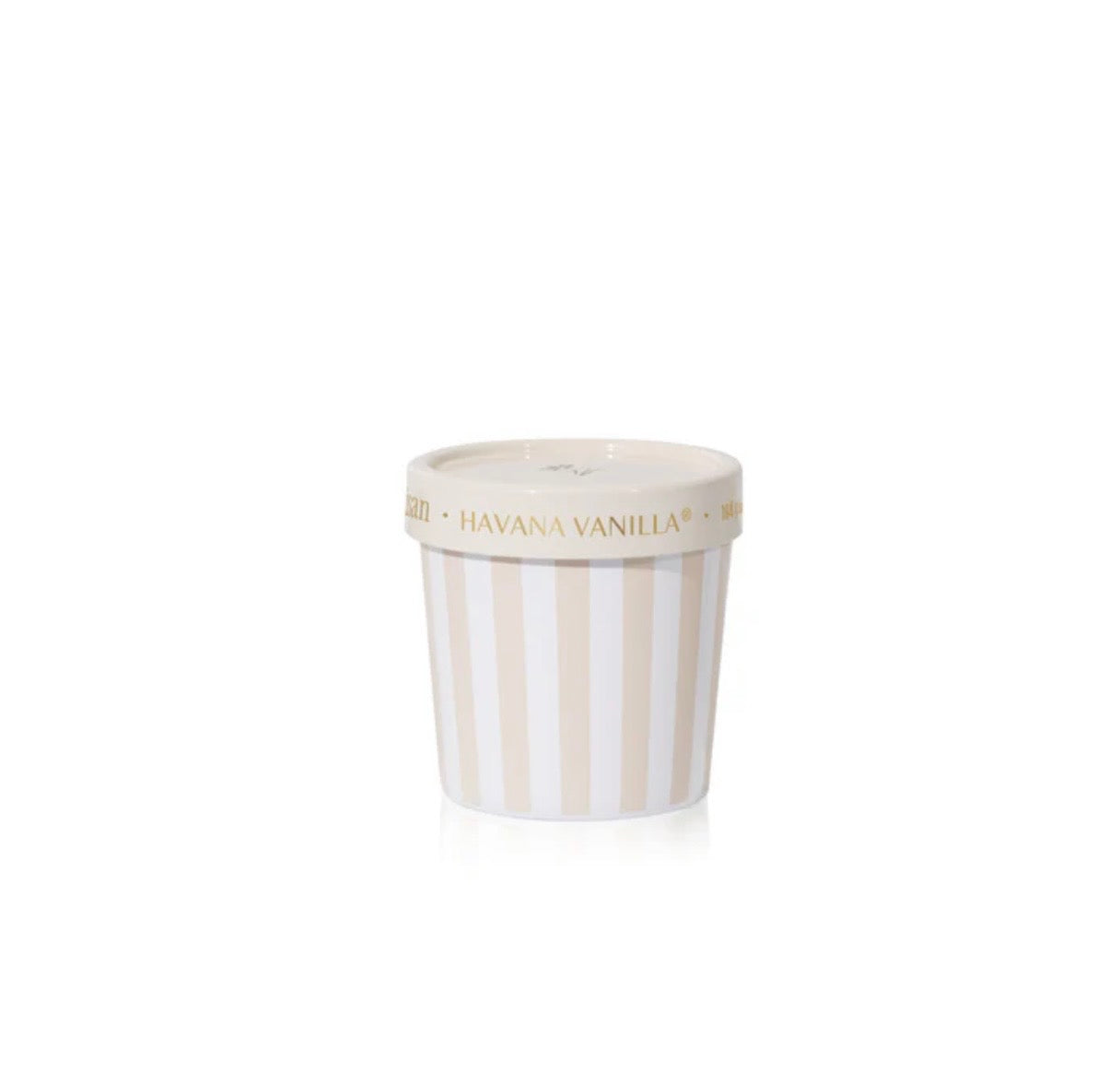 #18 Havana Vanilla Caffe Capri Gelato Cup Candle