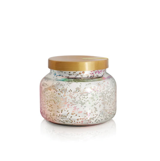 #18 Pineapple Flower Mercury Iridescent Candle