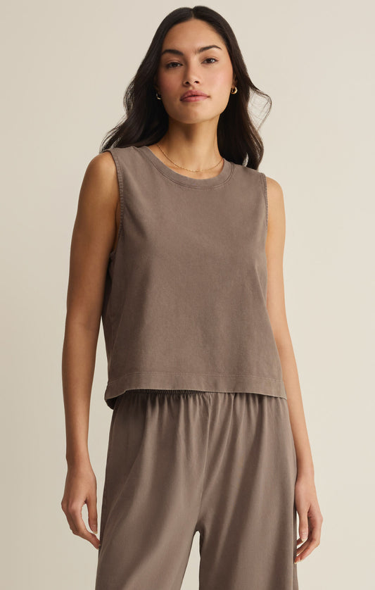 Sloane Jersey Muscle Tank
