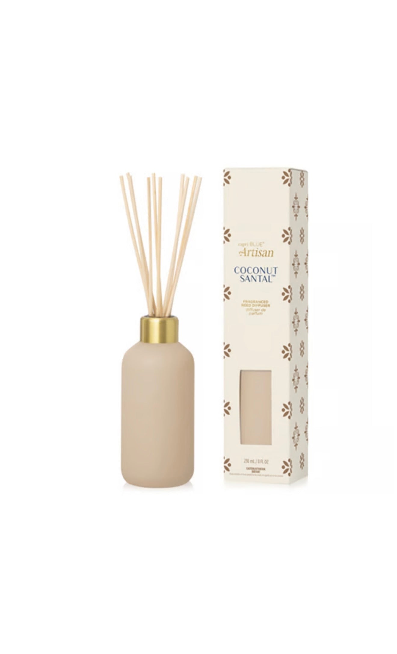#18 Coconut Santal Artisan Terrazza Velluto Reed Diffuser