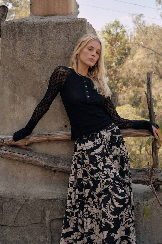 #18 Luna Lace Top