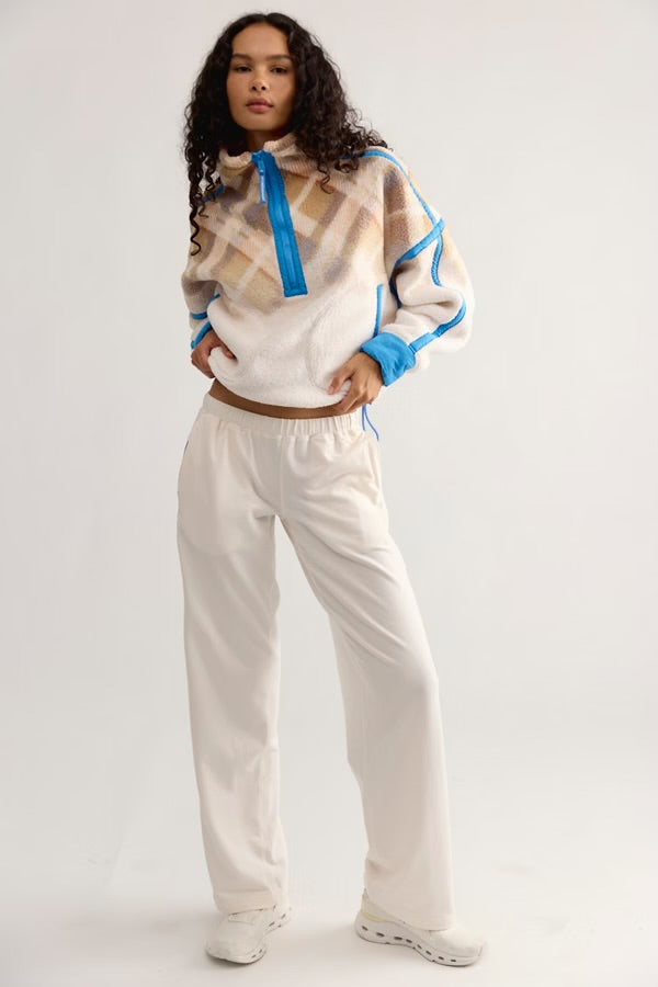 Down Low Track Pant/ Ivory