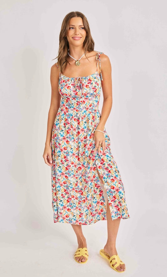 Cove Tie Strap Midi Dress