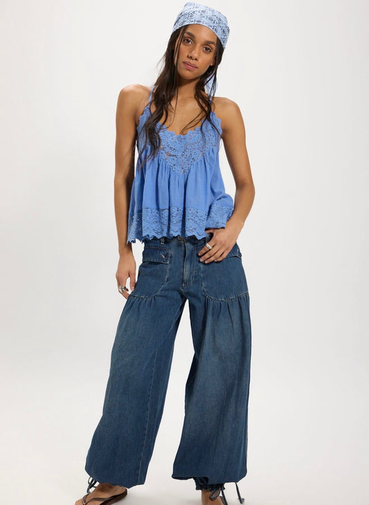 We The Free Lotus Balloon Jeans